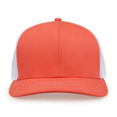 The Game GB452E Everyday Trucker Cap - Coral White - Coral White / 6 7/8’’ - 7 5/8’’