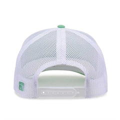 The Game GB452E Everyday Trucker Cap - Light Green White - Mint White / 6 7/8’’ - 7 5/8’’