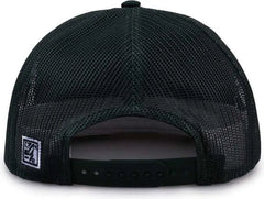The Game GB452F Five Panel Everyday Trucker Cap - Dark Green - Forest / OSFM