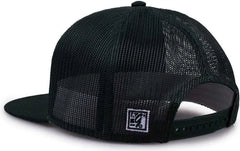 The Game GB452F Five Panel Everyday Trucker Cap - Dark Green - Forest / OSFM