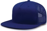 The Game GB452F Five Panel Everyday Trucker Cap - Royal - Royal / OSFM