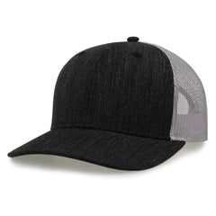 The Game GB452H Heather Everyday Trucker Cap - Dark Gray - Dark Gray / One Size Fits Most