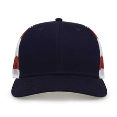 The Game GB452US USA Everyday Trucker Cap - Navy - Navy / One Size Fits Most