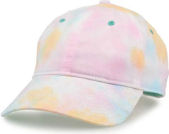 The Game GB456 Tie Dye Cap - Sorbet Tie Dye - Coral / OSFM