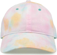 The Game GB456 Tie Dye Cap - Sorbet Tie Dye - Coral / OSFM