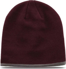 The Game GB462 Beanie - Dark Maroon - Maroon / One Size Fits Most