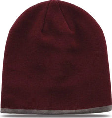 The Game GB462 Beanie - Maroon - Maroon / One Size Fits Most