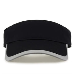 The Game GB463 Gamechanger Visor with Bill Tipping - Black Gray - Black Gray / One Size Fits Most
