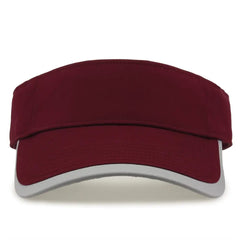 The Game GB463 Gamechanger Visor with Bill Tipping - Dark Green Gray - Forest Gray / One Size Fits Most