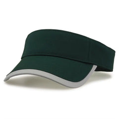 The Game GB463 Gamechanger Visor with Bill Tipping - Dark Maroon Gray - Maroon Gray / One Size Fits Most