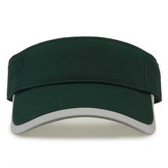 The Game GB463 Gamechanger Visor with Bill Tipping - Dark Maroon Gray - Maroon Gray / One Size Fits Most