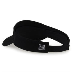 The Game GB464 Cotton Twill Visor - Black - Black / One Size Fits Most
