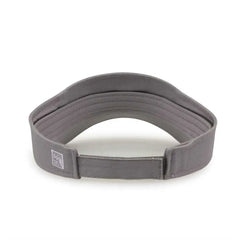 The Game GB464 Cotton Twill Visor - Gray - Gray / One Size Fits Most