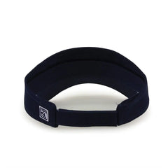 The Game GB464 Cotton Twill Visor - Navy - Navy / One Size Fits Most