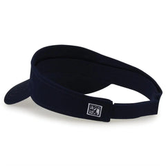 The Game GB464 Cotton Twill Visor - Navy - Navy / One Size Fits Most