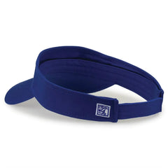 The Game GB464 Cotton Twill Visor - Royal - Royal / One Size Fits Most