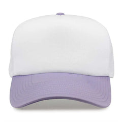 The Game GB473 Foam Front Trucker Cap - Lavender - Purple / One Size Fits Most