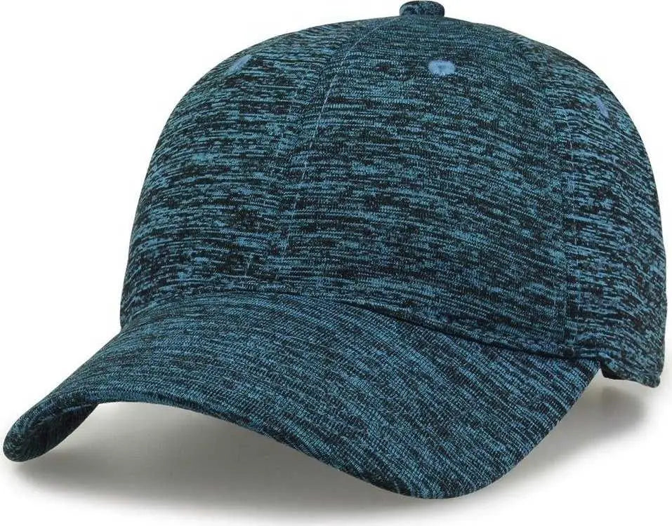 The Game GB477 Peppered Heather Cap - Blue - Blue / One Size Fits Most