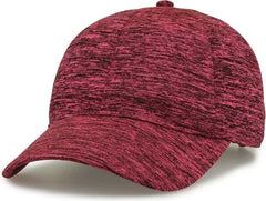 The Game GB477 Peppered Heather Cap - Hot Pink - Hot Pink / One Size Fits Most