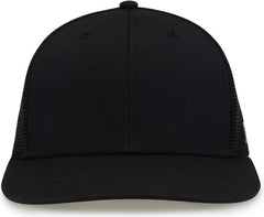 The Game GB483 On-Field GameChanger with Diamond Mesh Cap - Black Black