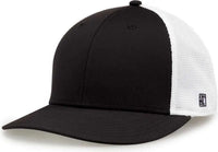 The Game GB483 On-Field GameChanger with Diamond Mesh Cap - Black White - Black White / 6 1/2’’ - 6 3/4’’