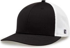 The Game GB483 On-Field GameChanger with Diamond Mesh Cap - Black White - Black White / 6 1/2’’ - 6 3/4’’