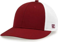 The Game GB483 On-Field GameChanger with Diamond Mesh Cap - Cardinal - Cardinal / 6 1/2’’ - 6 3/4’’