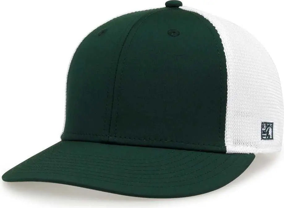 The Game GB483 On-Field GameChanger with Diamond Mesh Cap - Dark Green - Forest / 6 1/2’’ - 6 3/4’’