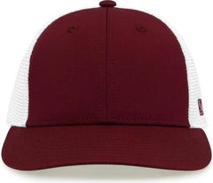 The Game GB483 On-Field GameChanger with Diamond Mesh Cap - Dark Maroon
