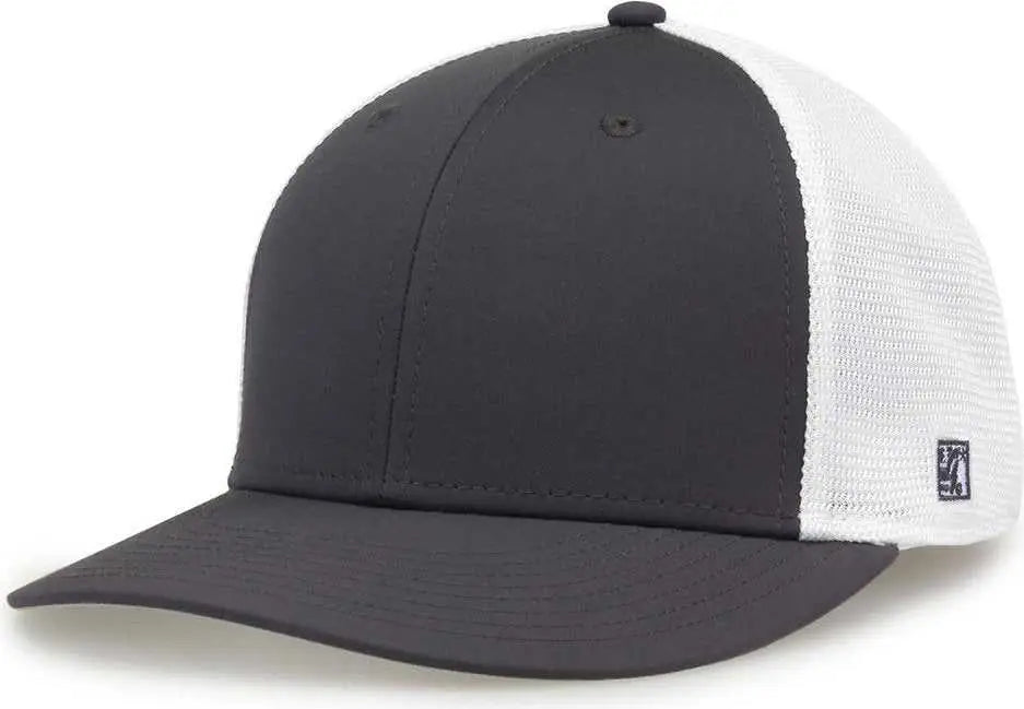 The Game GB483 On-Field GameChanger with Diamond Mesh Cap - Graphite - Dark Gray / 6 1/2’’ - 6 3/4’’