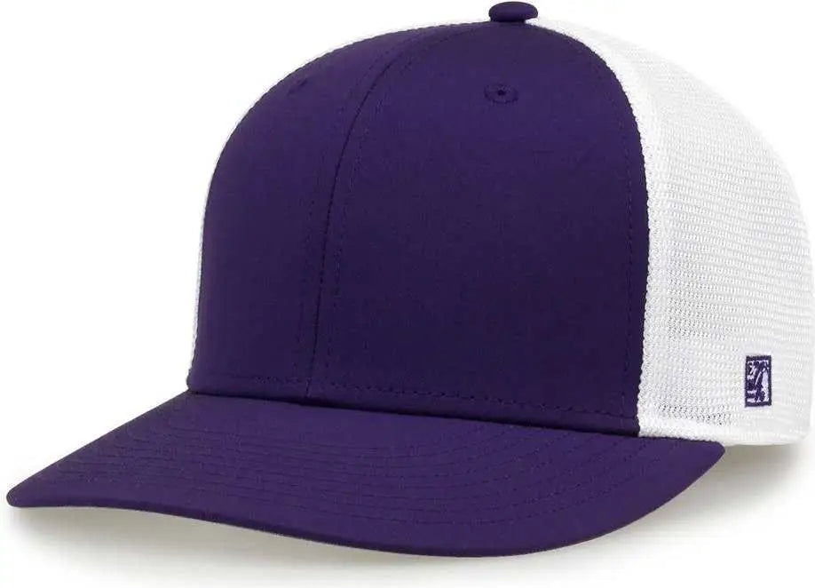 The Game GB483 On-Field GameChanger with Diamond Mesh Cap - Purple - Purple / 6 1/2’’ - 6 3/4’’