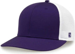 The Game GB483 On-Field GameChanger with Diamond Mesh Cap - Purple - Purple / 6 1/2’’ - 6 3/4’’