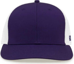 The Game GB483 On-Field GameChanger with Diamond Mesh Cap - Purple