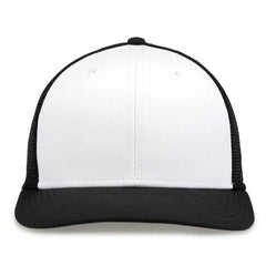 The Game GB483 On-Field GameChanger with Diamond Mesh Cap - White Black