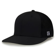 The Game GB483A GameChanger and Diamond Mesh Adjustable Cap - Black Black - Black / One Size Fits Most
