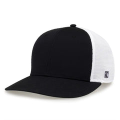 The Game GB483A GameChanger and Diamond Mesh Adjustable Cap - Black White - Black White / One Size Fits Most