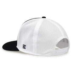 The Game GB483A GameChanger and Diamond Mesh Adjustable Cap - Black White - Black White / One Size Fits Most