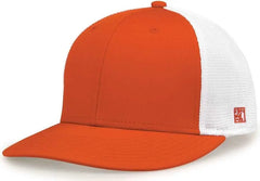 The Game GB483A GameChanger and Diamond Mesh Adjustable Cap - Orange - Orange / OSFM