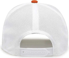 The Game GB483A GameChanger and Diamond Mesh Adjustable Cap - Orange - Orange / OSFM