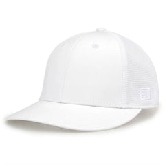 The Game GB483A GameChanger and Diamond Mesh Adjustable Cap - White - White / One Size Fits Most