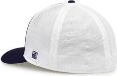 The Game GB483P On-Field GameChanger with Piping & Diamond Mesh Cap - Grey Navy