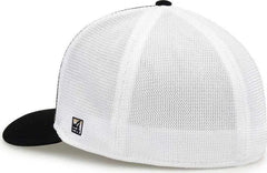 The Game GB483P On-Field GameChanger with Piping & Diamond Mesh Cap - Vegas Gold Black