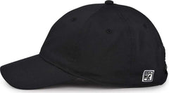 The Game GB484 Low Profile GameChanger Cap - Black - Black / One Size Fits Most