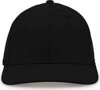 The Game GB495 The Perfect Game Cap - Black - Black / One Size Fits Most