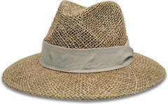 The Game GB5005 Straw Safari Hat - Stone - Sand / One Size Fits Most