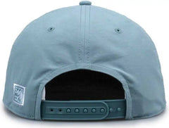 The Game GB501 5 Panel Poly Snapback Cap - Blue Surf - Blue / OSFM