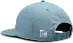 The Game GB501 5 Panel Poly Snapback Cap - Blue Surf - Blue / OSFM