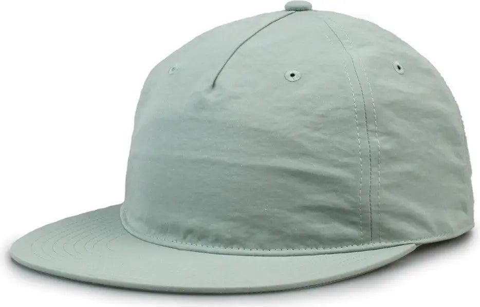 The Game GB501 5 Panel Poly Snapback Cap - Greenstone - Green / OSFM