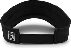 The Game GB503 Cool Breeze Nylon Visor - Black White - Black White / OSFM