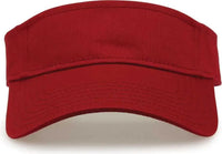 The Game GB503 Cool Breeze Nylon Visor - Cardinal - Cardinal / OSFM